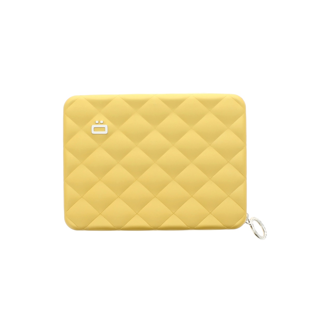 OGON Aluminum Wallet Quilted Passport - Gold